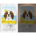 thumbnail image 2 of Caroline's Treasures BB2092CNL Cavalier Spaniel Summer Beach Ceramic Night Light, 6x4x3", multicolor, 2 of 2