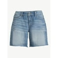 thumbnail image 6 of Sofia Jeans by Sofia Vergara Women's Lila Double Roll Midi Shorts, 6 of 6