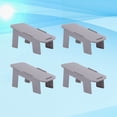 thumbnail image 4 of SHISUYAN 4Pcs Shoes Stand for Entryway Small Shoe Shelf with Double Layers Design for Home Users, 4 of 8