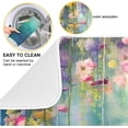 thumbnail image 2 of Dish Drying Mat Art Flower Painting Absorbent Dry Mats for Dishes Draining Pad for Kitchen Countertop 18" x 24", 2 of 7