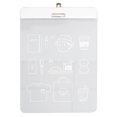 thumbnail image 1 of Acrylic Clipboard Transparent Document File Organizer Binder Clipboard A4 Letter Size Clipboards for Nurses Students, 1 of 8