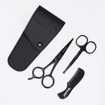 Beard Mustache Scissors and Comb Grooming Kit for Men Care Set