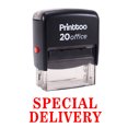thumbnail image 2 of Printtoo SPECIAL DELIVERY Self Inking Rubber Stamp Office Stationary Stamp-Red, 2 of 2