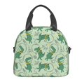 thumbnail image 2 of Goofa Cute Dinosaurs in Space Pattern Lunch Bag ,Insulated Lunch Box, Small Leakproof Cooler Food Lunch Containers Reusable High Capacity Lunch Tote Bags, 2 of 8