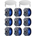 thumbnail image 1 of 11 Pack Replacement Trimmer Line for Ryobi One+ AC14RL3A 18V 24V 40V, 1.6mm Diameter, 30.17m Length - Compatible with Ryobi, 1 of 5