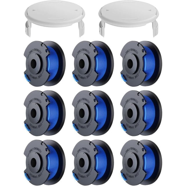 11 Pack Replacement Trimmer Line for Ryobi One+ AC14RL3A 18V 24V 40V, 1.6mm Diameter, 30.17m Length - Compatible with Ryobi