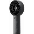 thumbnail image 1 of Handheld Portable Fan with Powerful Motor,LED Display,3600mAh Battery,5 Wind Speeds,Lanyard; Summer Essentials USB Rechargeable Hand held Fan for Travel,Beach,Makeup,Concerts-Black, 1 of 5