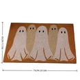 thumbnail image 2 of 2026 new Summerween Neutral Ghost Coir Doormat, Cute Spooky 5-Ghost Halloween Front Porch Mat, Non-Slip Seasonal Entryway Rug for Summerween & Fall, 29.5" x 17.7", 2 of 5
