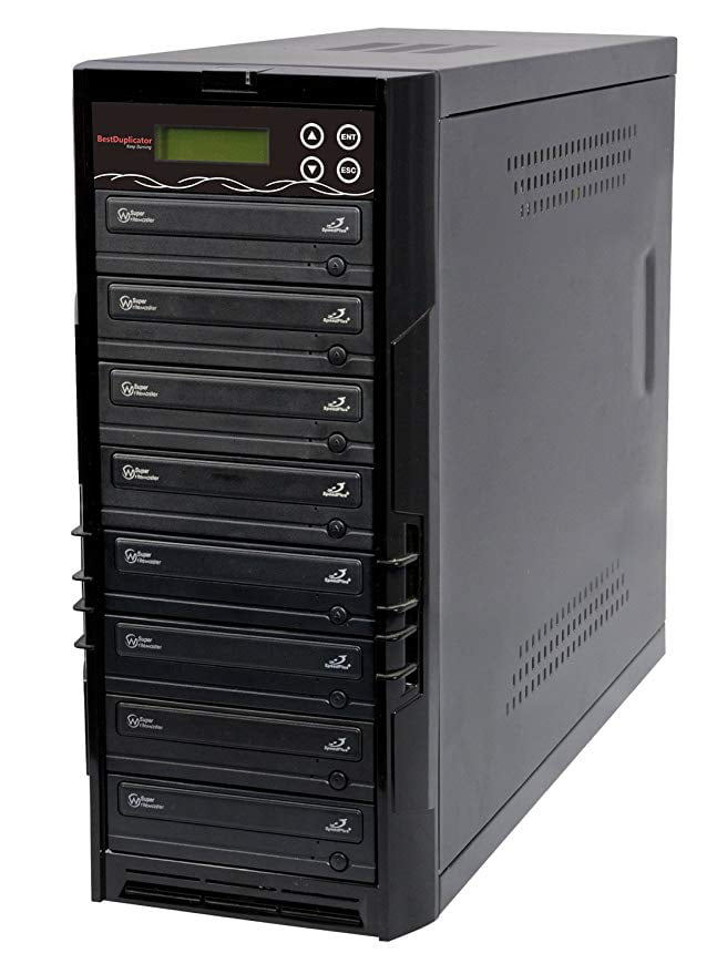 DVD Duplicator built in BD certified 24x Burner (1 to 7 Target) Copier Tower Replication Recorder + Free Nero Multimedia