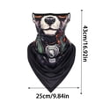 thumbnail image 3 of Design Animal 3D Visage Coupe-Vent pour Cyclisme et Sports d'Été en Plein Air, 3 of 8