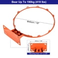 thumbnail image 2 of Unique Bargains 18' Basketball Rim Replacement with Strong Spring for Indoor and Outdoor (Solid Steel)  Orange, 2 of 7