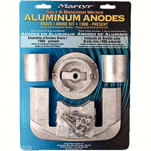 Martyr (Canada Metal Pacific) CMBRAVO1KITA; Aluminum Mercruiser Kit - Bravo 1
