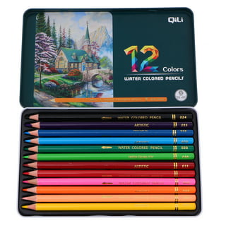 Prismacolor Premier Water-Soluble Colored Pencils, Assorted Colors, 12  Count 