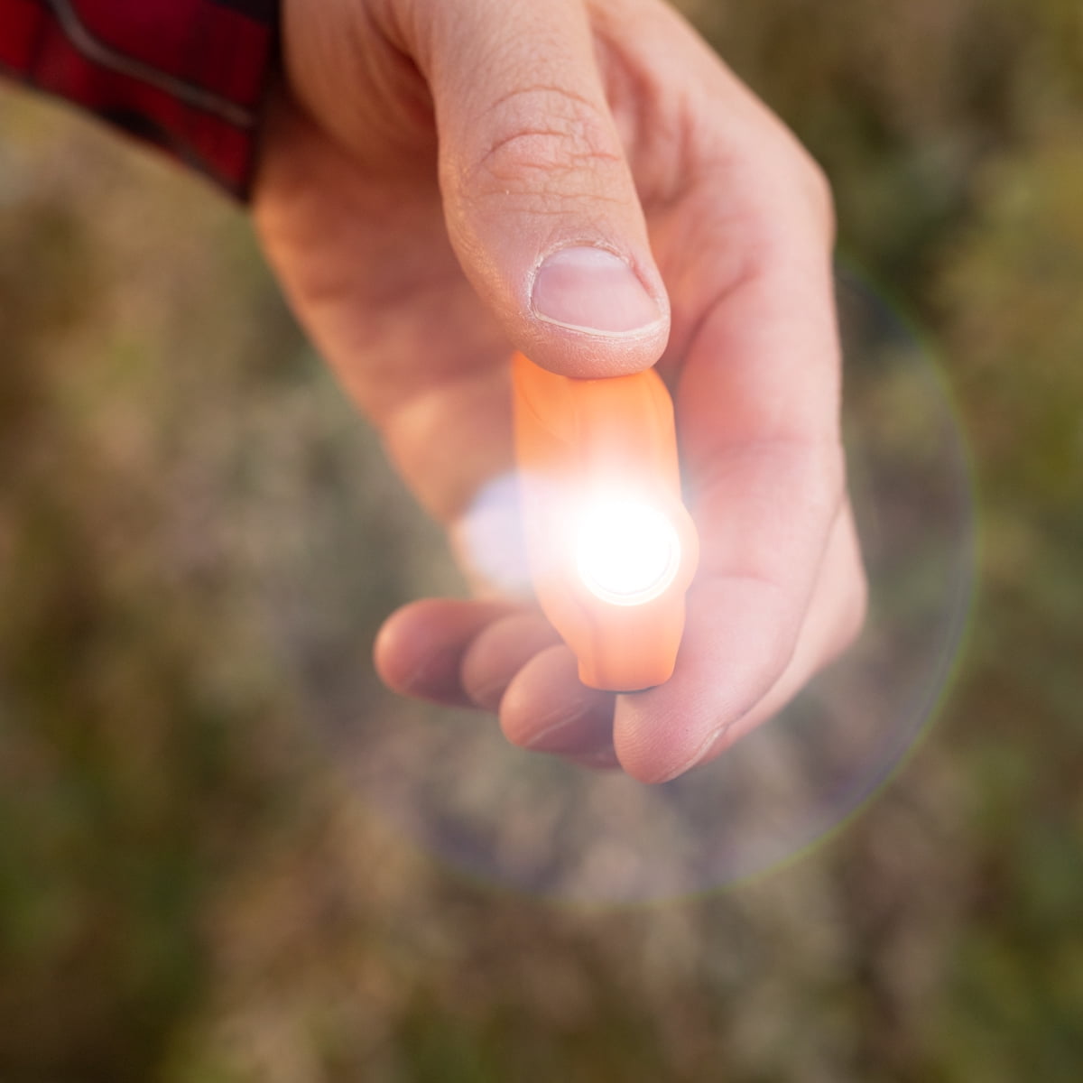 Tough Tesla Lighter 2.0 – Waterproof Windproof Flameless Top-Facing Dual Arc Plasma USB Rechargeable Electric w/Built-in Flashlight, Camping, Hiking, Survival Fire Starter by Frog & Co. (Orange)