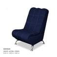 thumbnail image 2 of Sillón Ander Sansa Individual ocasional color Azul, 2 of 2