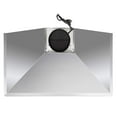 thumbnail image 4 of Cosmo COS-63190 36 Inch Wall Mount Range Hood with Push Control, Stainless Steel, 4 of 6