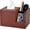 Brown, variant on Square Tissue Box Cover,Multifunctional Tissue Box Holder,Tissue Box with Storage,Tissue and Remote Control Holder,Tissue Box Decorative Desk Organizer for Home&Office