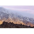 thumbnail image 2 of Paulson, Don 24x17 White Modern Wood Framed Museum Art Print Titled - California, Lone Pine Sunrise on Sierra Mts, 2 of 4