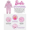 thumbnail image 7 of Barbie Girls Fleece Onesie Light Pink Sizes 5-14, 7 of 7