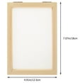 thumbnail image 3 of Estbridge Wooden Paper Making Screen Mould & Deckle for DIY Craft, 3 of 5