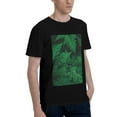 thumbnail image 2 of Bingfone Green Leave Fern Men'S Loose Fit Short-Sleeve Pocket T-Shirt, 2 of 7