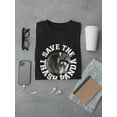 thumbnail image 3 of Save The Trash Panda T-Shirt Men -Smartprints Designs, Male XX-Large, 3 of 4