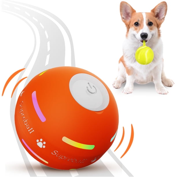 Pelota de juguete interactiva para perros PetDroid con funda