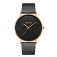 thumbnail image 1 of Reloj de cuarzo para mujer, relojes para mujer, nuevo reloj de pulsera analógico de cuarzo de acero inoxidable para hombre y mujer., 1 of 2
