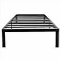 thumbnail image 3 of 45MinST 14 Inch Reinforced Platform Bed Frame/3500lbs Heavy Duty/Easy Assembly Mattress Foundation/Steel Slat/Noise Free/No Box Spring Needed, Twin, 3 of 4