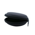 thumbnail image 2 of MRLESS Portable Zippered Earphone Case EVA Holder for MP3/Headphones (Black), 2 of 8