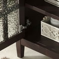 thumbnail image 4 of Yardi Yarda 30" Bathroom Vanity with Ceramic Sink, Equipped with Adjustable Shelf and Tip-Out Tray, Bathroom Vanity with Solid Wood Legs and Soft Close Hinges, Dark Brown, 4 of 20