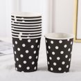 thumbnail image 4 of Kearding 10 Uds taza fiesta bebé cena decoración del hogar mantel tazas cumpleaños comida Cupcake hornear banquete recipiente ceremonia Cocina y Comedor Negro Kearding HA072605-07, 4 of 6