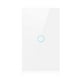 thumbnail image 1 of Yuarrent US Smart Home WiFi Tuya Interruptor táctil Inalámbrico 433,92 MHz Botón de sensor Panel de vidrio templado Interruptores Sticky On / Off Electrodomésticos Blanco 1 Gang Yuarrent HA011540-02B, 1 of 6