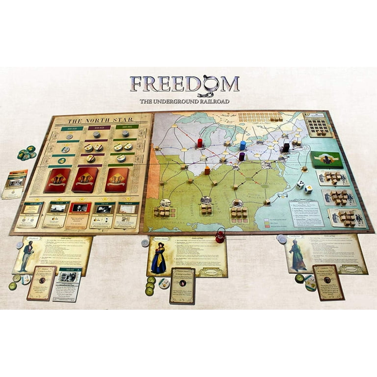 Freedom the Underground Railroad ボードゲーム Freedom: The Underground Railroad | Board Game | BoardGameGeek