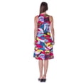 thumbnail image 3 of Womens Floral Print A-Line Tank Dress, 3 of 5
