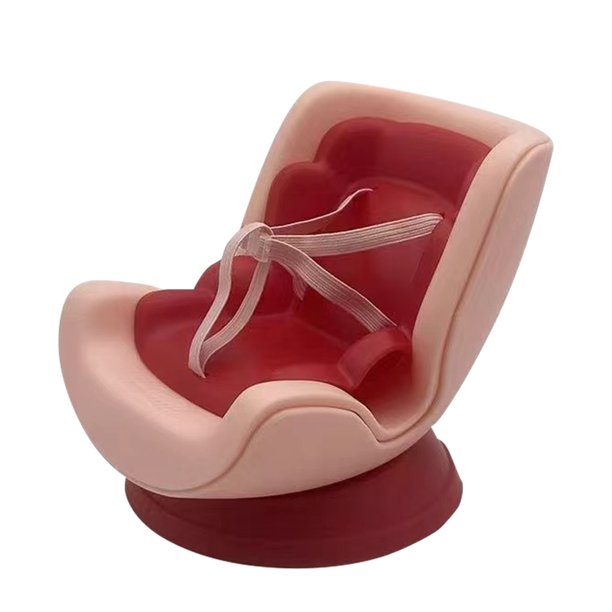 Asiento para muñecas Aire acondicionado Colgante bonito para mascotas Material ABS La muñeca No se desliza Exposición Artefacto de viaje