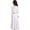 A White, variant on CHICTRY Kids Girls Bronzing Cloth Patchwork Style Liturgical Praise Dance Dress Long Sleeve Lyrical Worship Dancewear