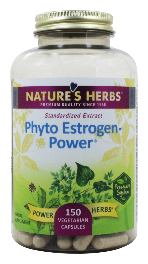 Nature's Herbs Power Herbs Phyto Estrogen 150 Capsules