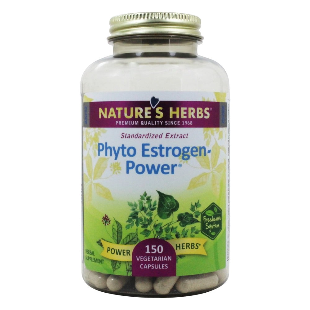 Nature's Herbs Power Herbs Phyto Estrogen 150 Capsules Walmart