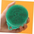 thumbnail image 2 of Cepillo de baño y exfoliante capilar de silicona con limpieza profunda y suave, agarre ergonómico y fácil, secado rápido., 2 of 5