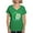Irish Green, variant on CafePress - Dill With It T Shirt - Women's V-Neck Dark T-Shirt
