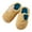 Yellow, variant on Otqutp Boys Girls Winter Home Shoes Comfy Warm Cozy Soft Plush-Lined Slip-on Slippers Kids Memory Foam Bedroom Slides