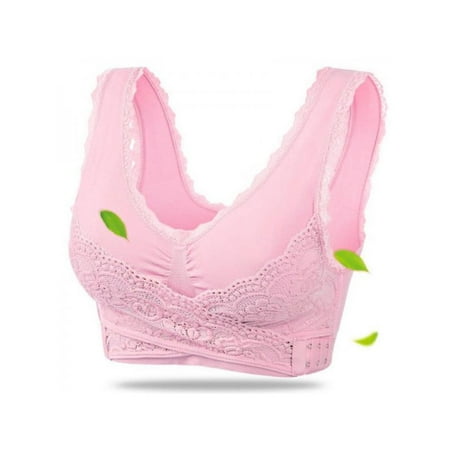 

Deals on Gift for Holiday!Fashion Cross Side Buckle Without Rims Gathered Sports Underwear Sleep Bra
