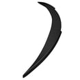 thumbnail image 5 of Ikon Motorsports Trunk Spoiler Compatible With 2021-2024 Tesla Model S Matte Black ABS IK Style Rear Wing Tail Lip Deck Lid Bodykit, 5 of 7