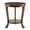 Hazelnut Brown, variant on Powell Kendall Round Indoor Accent Side Table with Shelf, 24" Tall, Hazelnut Brown