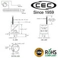thumbnail image 2 of CEC Industries EF32RL Flasher, 2 of 4