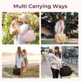 thumbnail image 2 of Tote Diaper Bags, Travel Crossbody Large Capacity Hospital Bag for Women Labor Delivery with Pacifier Case, 2 of 4