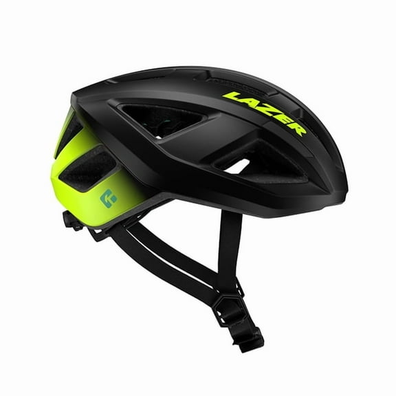 Lazer Tonic Kineticore Bicycle Helmet Black/Flash Yellow Large