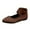 98#Brown, variant on Women's Dress Flats Ballet Low Wedge Round Toe Fashion Elastic Ankle Strap Comfortable Casual Flats Shoes