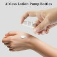 thumbnail image 3 of Unique Bargains 3pcs Airless Pump Bottles Clear 0.16 Oz 5ml Travel Pump Bottle Dispenser for Foundation, 3 of 6